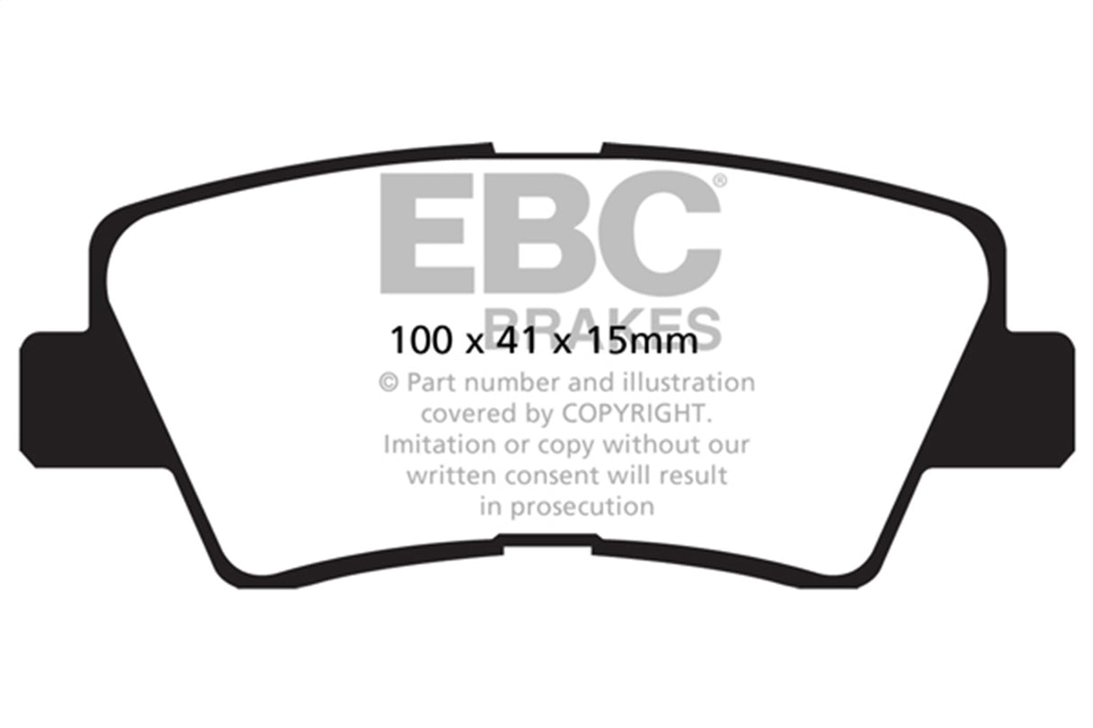 EBC Brakes UD1313 Ultimax OEM Replacement Brake Pads - Roam Overland Outfitters