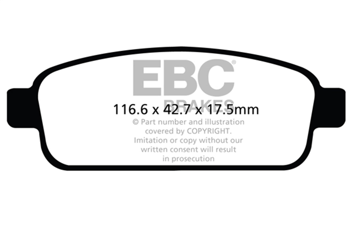 EBC Brakes UD1468 Ultimax OEM Replacement Brake Pads - Roam Overland Outfitters