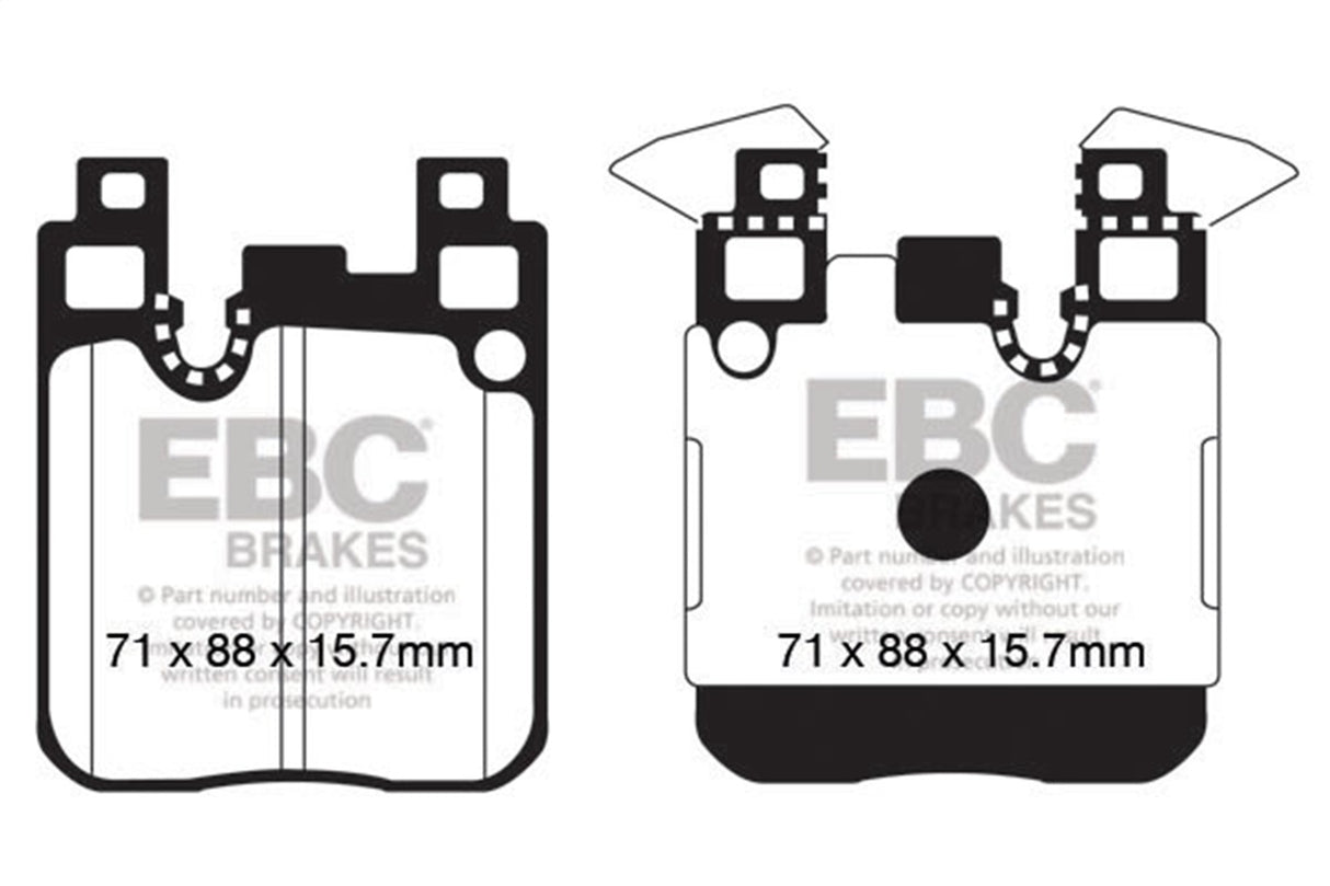 EBC Brakes UD1656 Ultimax OEM Replacement Brake Pads - Roam Overland Outfitters