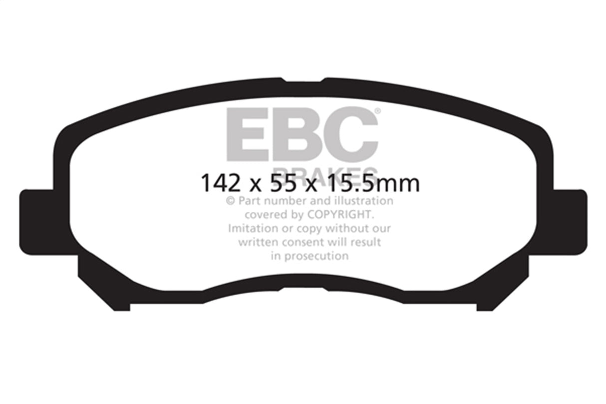 EBC Brakes UD1623 Ultimax OEM Replacement Brake Pads - Roam Overland Outfitters