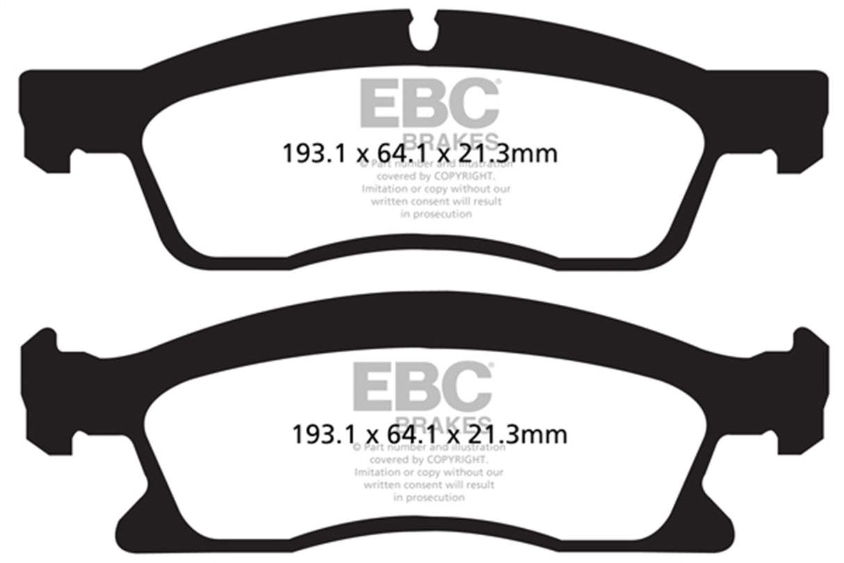 EBC Brakes UD1629 Ultimax OEM Replacement Brake Pads - Roam Overland Outfitters