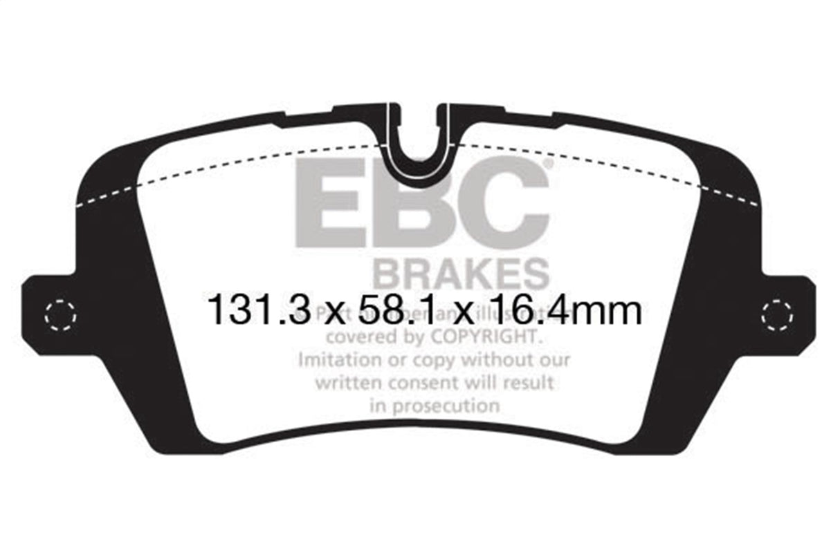 EBC Brakes UD1692 Ultimax OEM Replacement Brake Pads - Roam Overland Outfitters