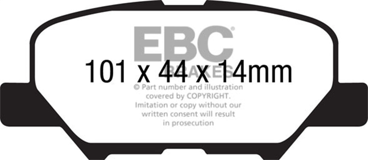 EBC Brakes UD1679 Ultimax OEM Replacement Brake Pads - Roam Overland Outfitters