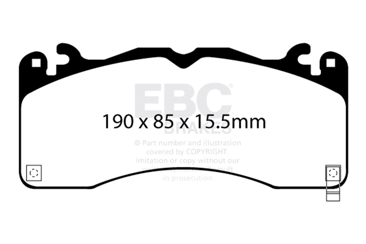 EBC Brakes UD1792 Ultimax OEM Replacement Brake Pads - Roam Overland Outfitters