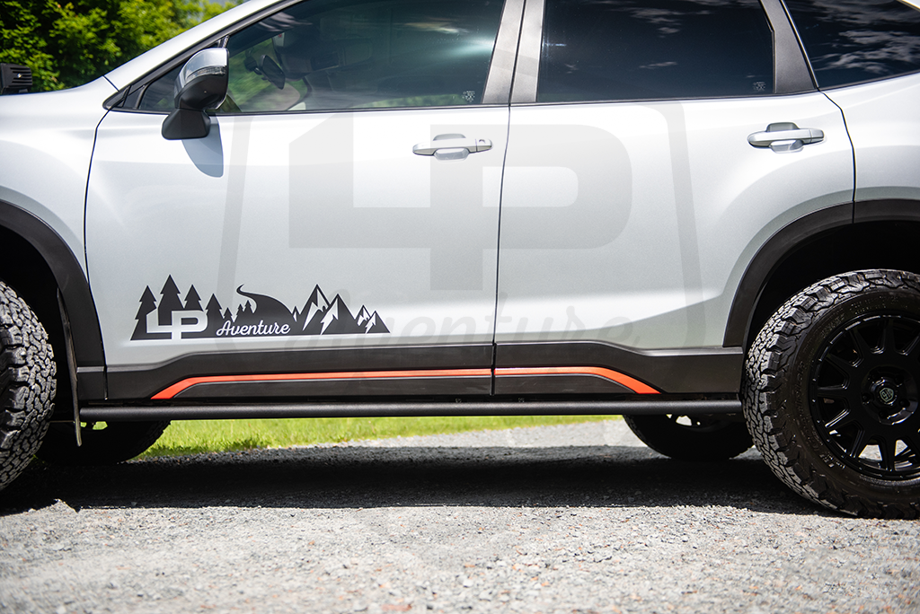 LP Aventure Rock sliders - Subaru Forester 2019-2024 (pair) - Roam Overland Outfitters