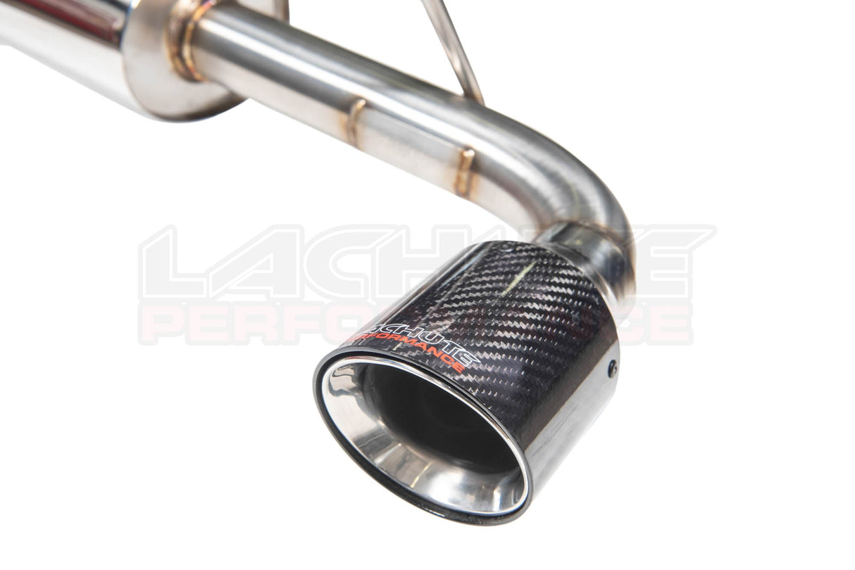 Lachute Performance Axle back - 2013-2017 Subaru XV Crosstrek/2012-2016 Subaru Impreza Hatch - Carbon fiber tip - Roam Overland Outfitters