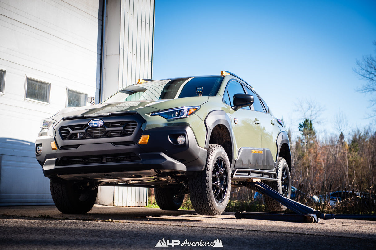 LP Aventure Rock sliders - Subaru Crosstrek - 2018-2024 / Crosstrek Wilderness 2024+ - Roam Overland Outfitters