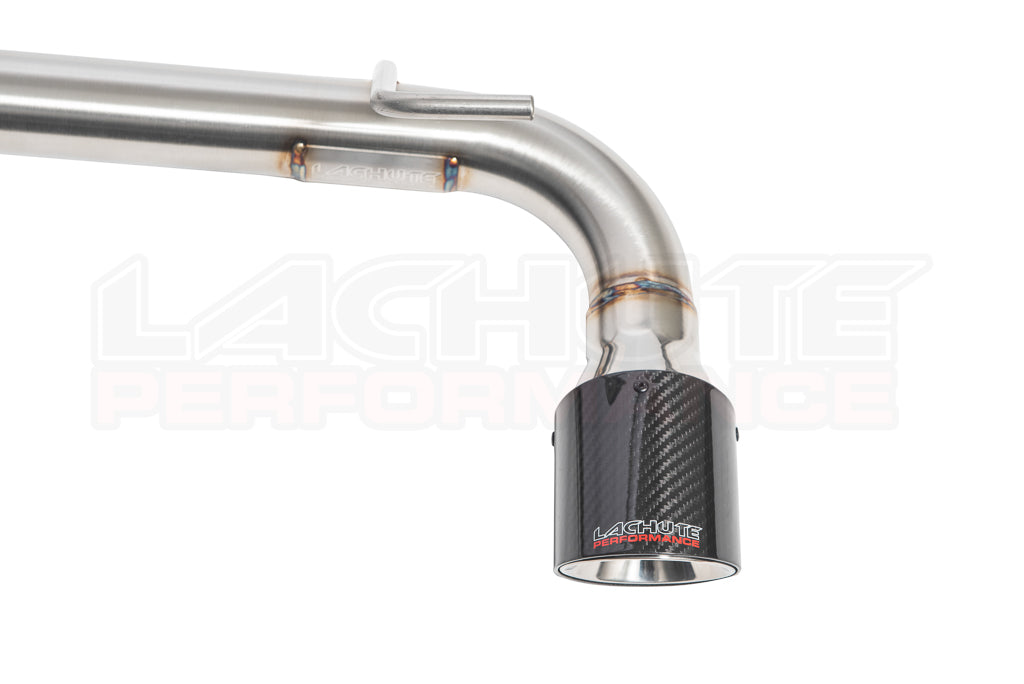 Lachute Performance muffler delete - 2018-2024 Subaru Crosstrek/ Crosstrek Wilderness 2024+ - Carbon fiber tip - Roam Overland Outfitters