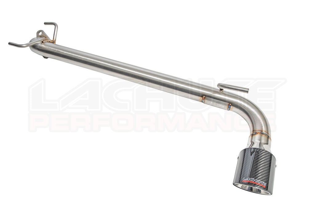Lachute Performance muffler delete - 2018-2024 Subaru Crosstrek/ Crosstrek Wilderness 2024+ - Carbon fiber tip - Roam Overland Outfitters