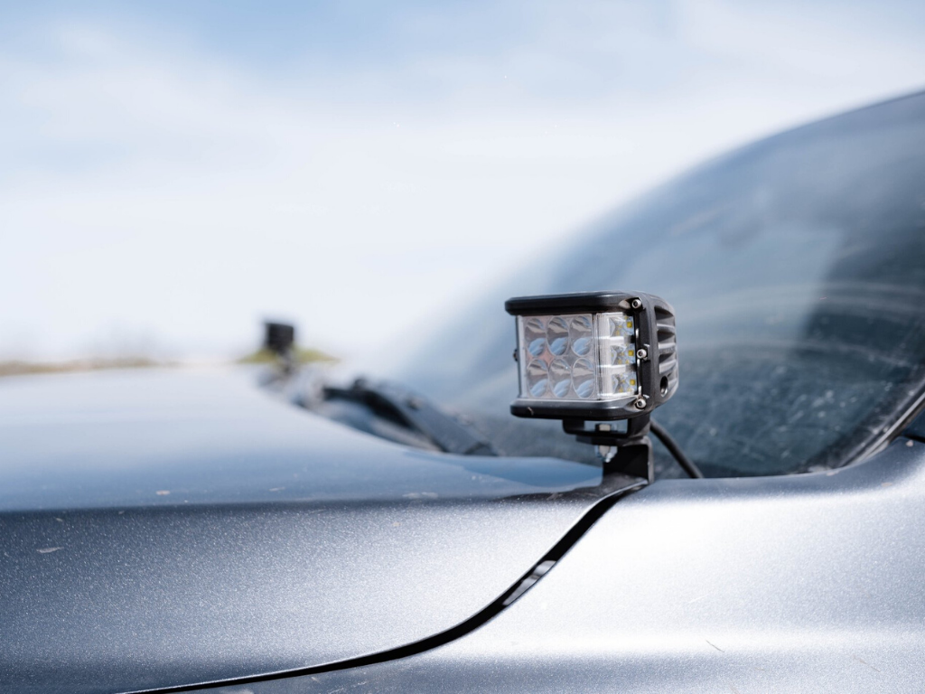 2005-2015 TOYOTA TACOMA LOW PROFILE LED DITCH LIGHT BRACKETS KIT - Roam Overland Outfitters