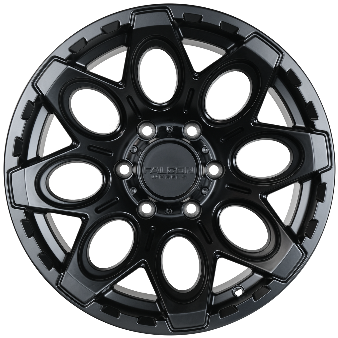 Falcon Wheels T6 17x9 in Matte Black - Roam Overland Outfitters