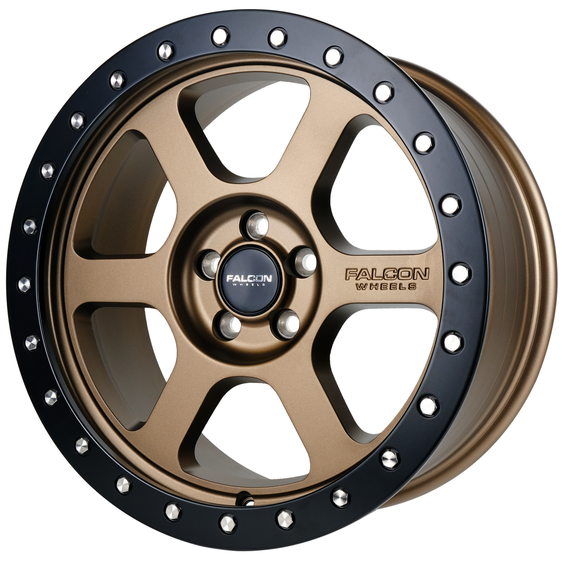 Falcon Wheels V1 17x8 in Matte Bronze - Roam Overland Outfitters