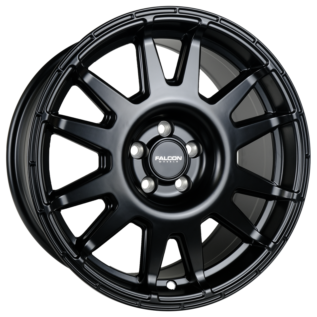 Falcon Wheels V2 17x8 in Matte Black - Roam Overland Outfitters