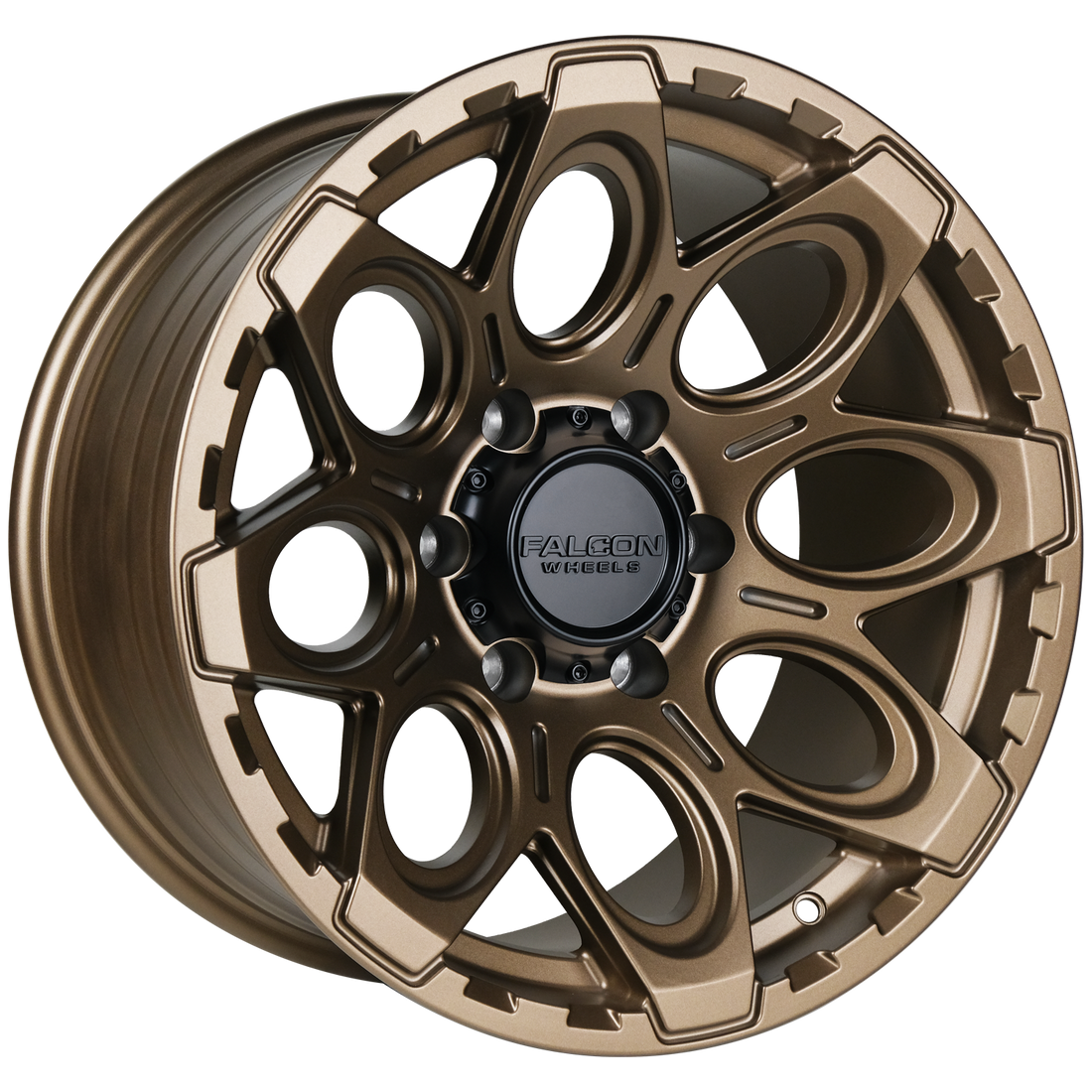 Falcon Wheels T6 17x9 in Matte Bronze - Roam Overland Outfitters