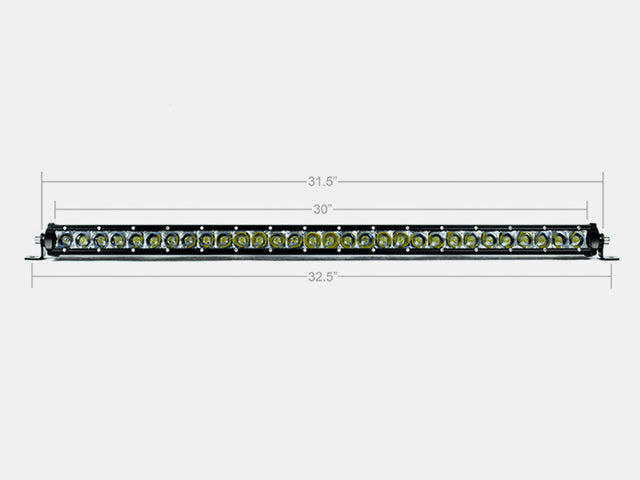 32" Slim Single Row LED Bar - Roam Overland Outfitters