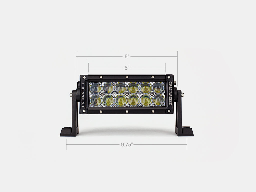 8" Dual Row 5D Optic OSRAM LED Bar - Roam Overland Outfitters