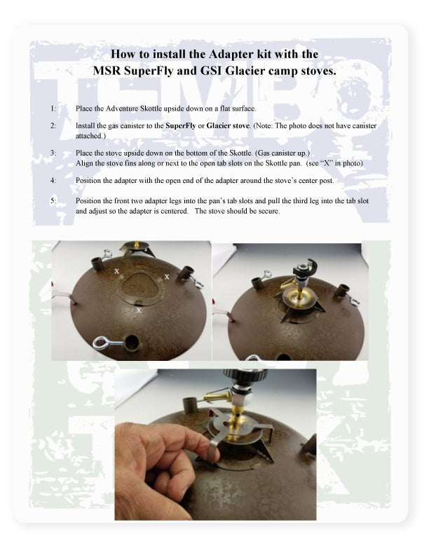 TEMBOTUSK ADVENTURE SKOTTLE GRILL KIT - Roam Overland Outfitters