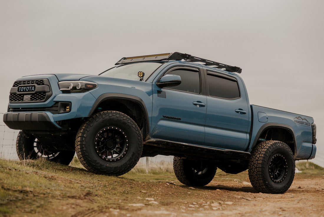 Falcon Wheels T7 17x9 in Matte Black - Roam Overland Outfitters