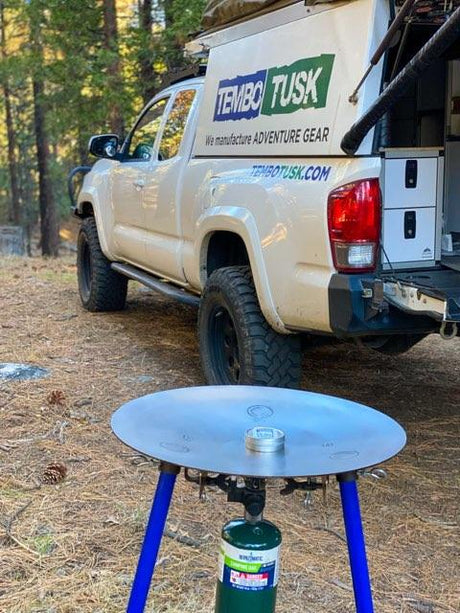 THE "NAKED" TEMBOTUSK ADJUSTABLE LEG SKOTTLE GRILL KIT - Roam Overland Outfitters