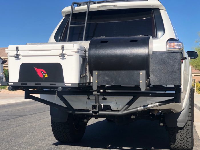Westcott Designs Universal Hitch Mount Rack w/ Cooler/Work Table and Grill Mount - Roam Overland Outfitters