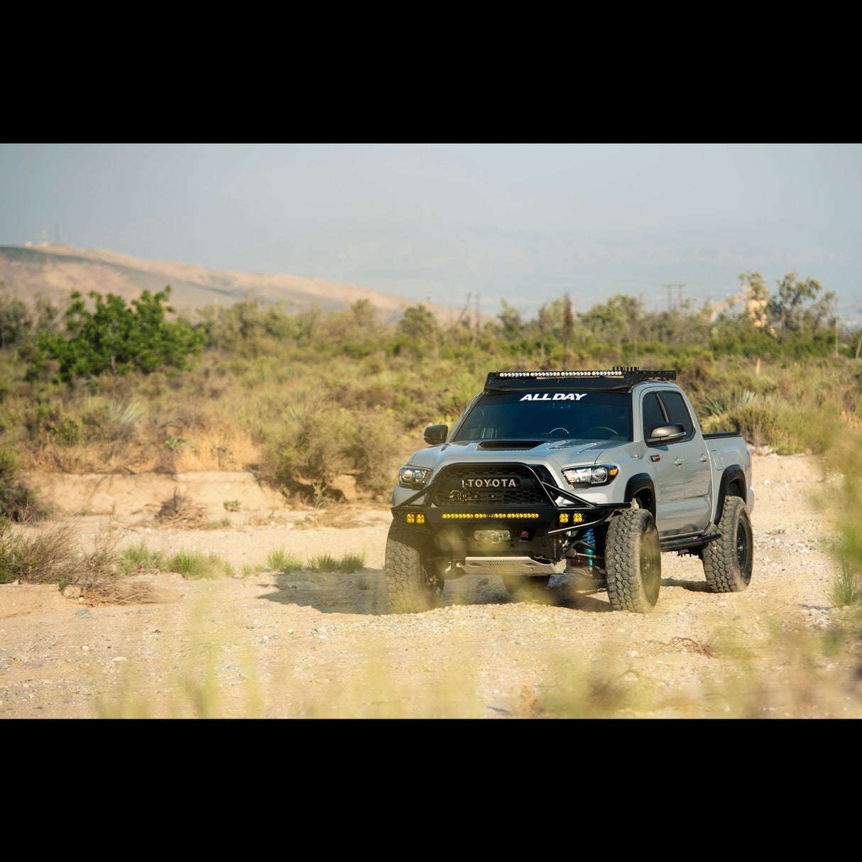 Tacoma Hybrid Front Bumper / 3rd Gen / 2016+ - Roam Overland Outfitters