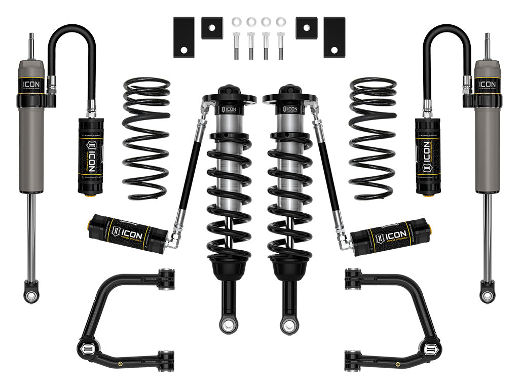 ICON 2023 Toyota Sequoia 3-4.5" Lift Stage 7 Suspension System Tubular - Roam Overland Outfitters