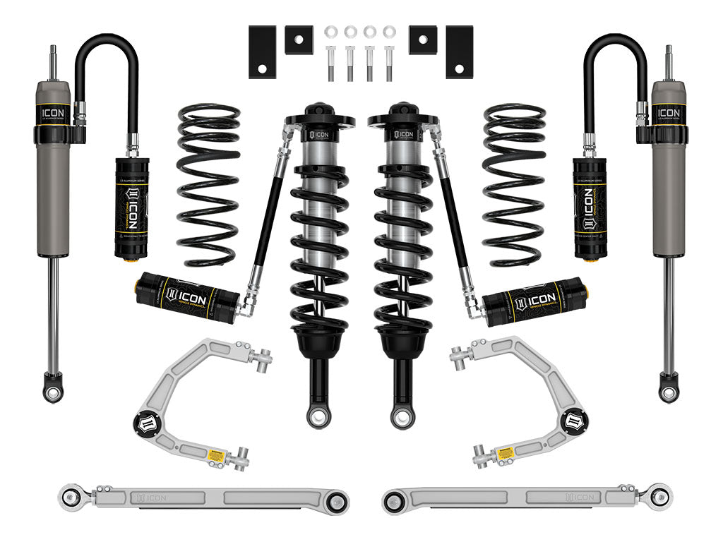 ICON 2023 Toyota Sequoia 3-4.5" Lift Stage 8 Suspension System Billet - Roam Overland Outfitters