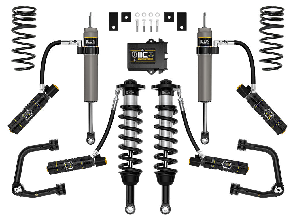 ICON 2023 Toyota Sequoia 3-4.5" Lift Stage 11 Suspension System Tubular - Roam Overland Outfitters