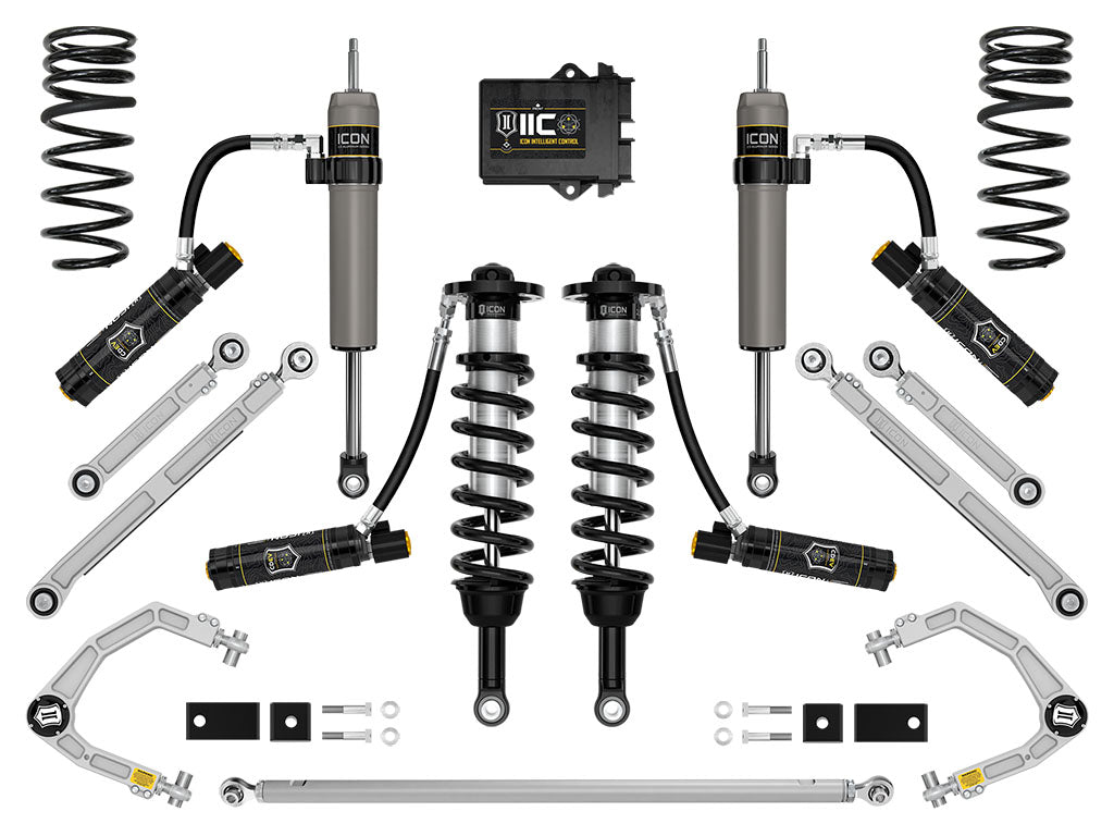 ICON 2023 Toyota Sequoia 3-4.5" Lift Stage 12 Suspension System Billet - Roam Overland Outfitters