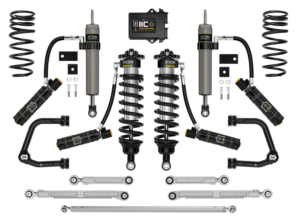 ICON 2023 Toyota Sequoia 3-4.25" Lift Stage 3 3.0 Suspension System Tubular - Roam Overland Outfitters