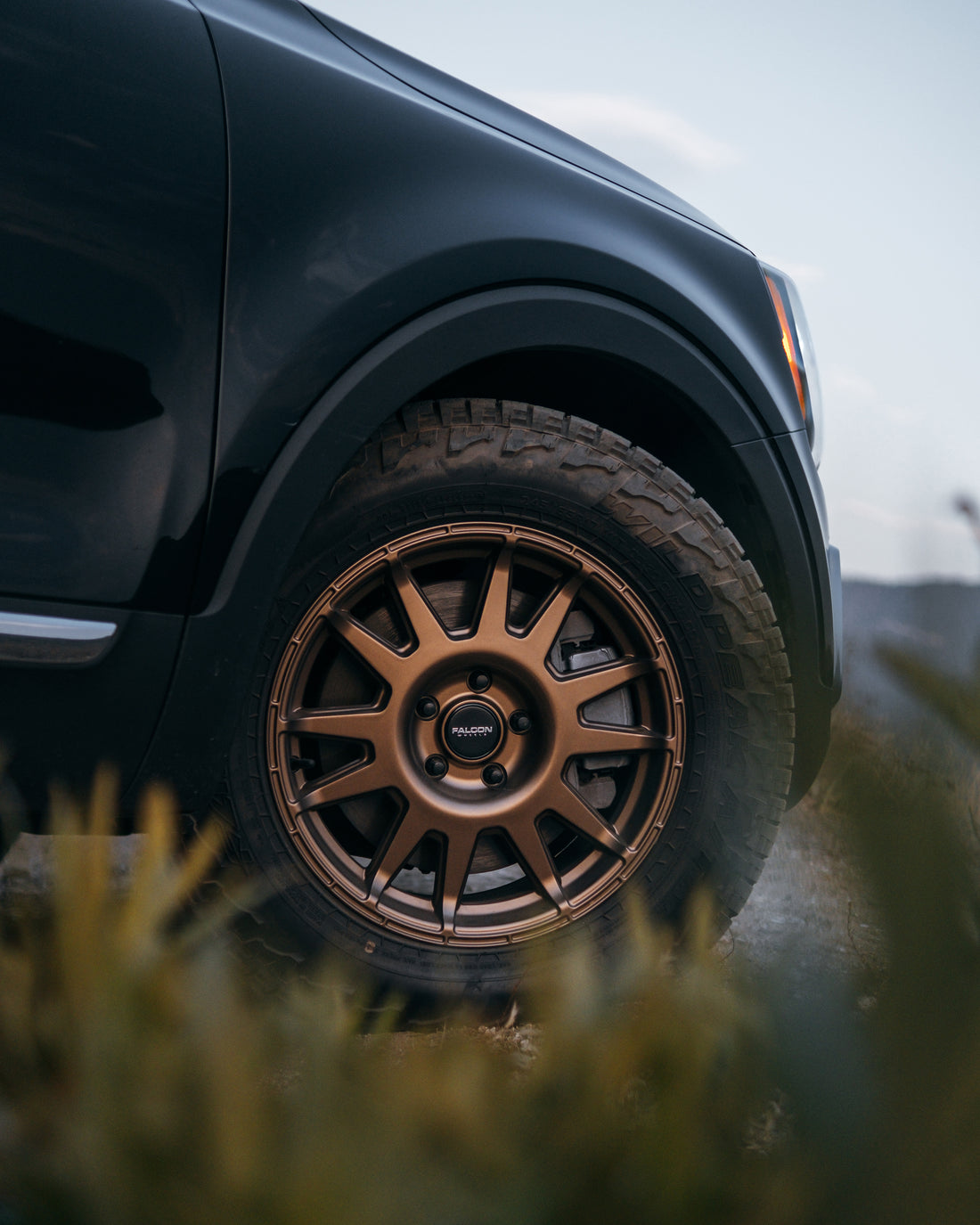 Falcon Wheels V2 17x8 in Matte Bronze - Roam Overland Outfitters
