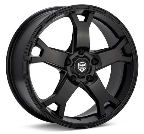 LP AVENTURE WHEELS - LP2 - 17X8 ET38 5X100 - BLACK - Roam Overland Outfitters
