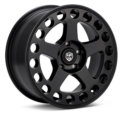 LP AVENTURE WHEELS - LP5 - 17X8 ET38 5X100 - MATTE BLACK - Roam Overland Outfitters
