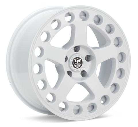 LP AVENTURE WHEELS - LP5 - 17X8 ET38 5X100 - WHITE - Roam Overland Outfitters