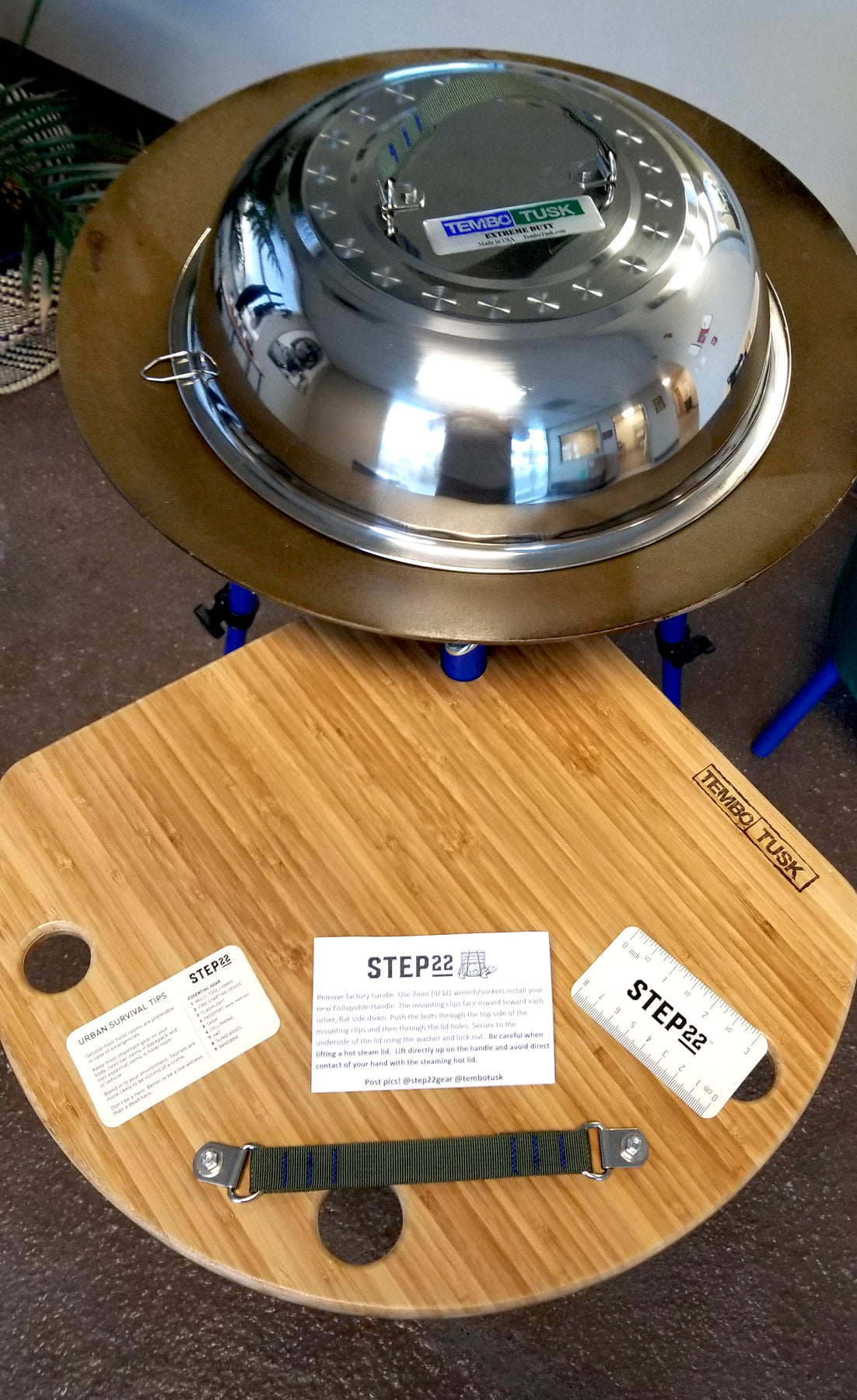 TEMBOTUSK COLLAPSIBLE SKOTTLE LID HANDLE - Roam Overland Outfitters