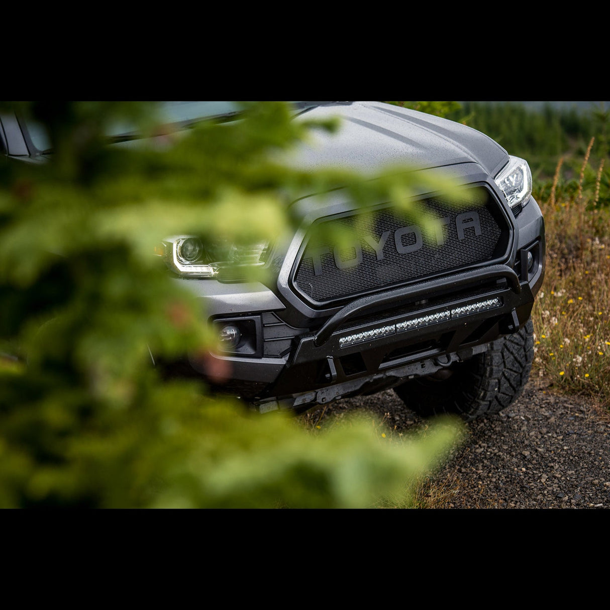 Tacoma Front Lo-Pro Winch Bumper / 3rd Gen / 2016+ - Roam Overland Outfitters