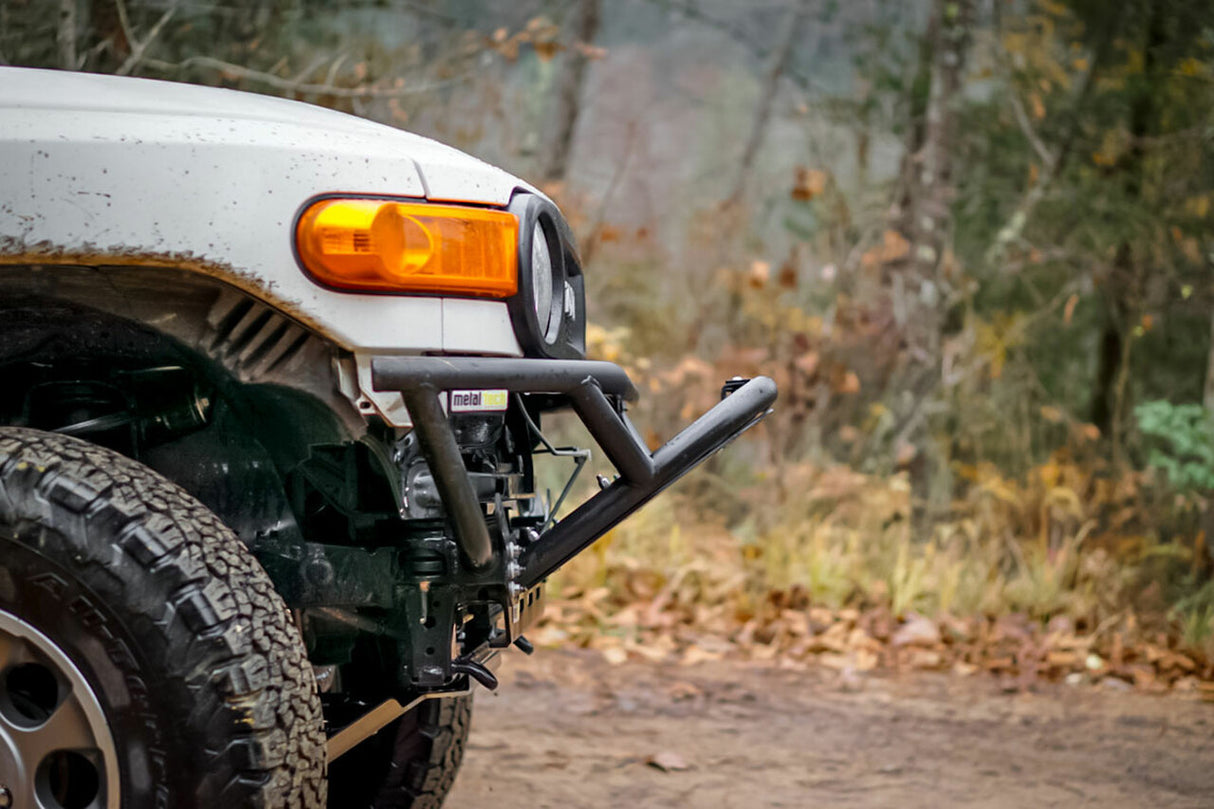 Metal Tech Front Tube Bumper w/ Bash Plate | Toyota FJ Cruiser 2007-2014 - Roam Overland Outfitters