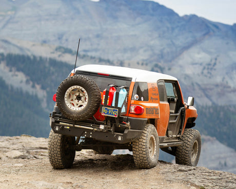 Metal Tech Red Eye II Full Shell Rear Swing Out Bumper Stage 3 | Toyota FJ Cruiser 2007-2014 - Roam Overland Outfitters