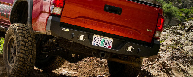 Metal Tech Voodoo Rear Bumper Stage 2 | Toyota Tacoma 2016+ - Roam Overland Outfitters
