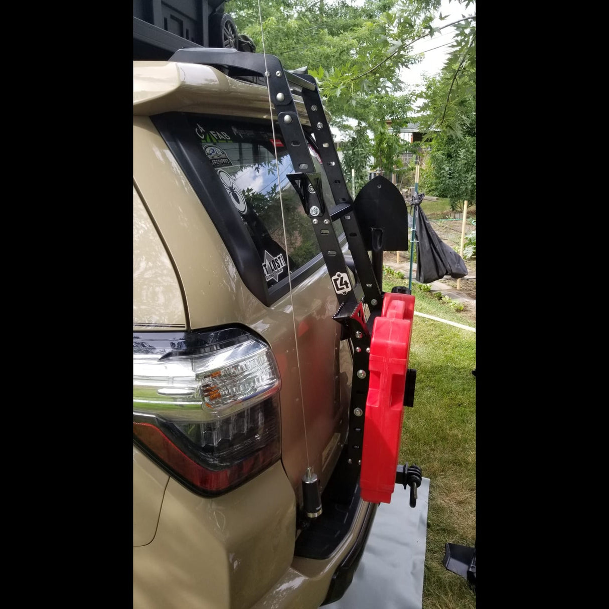 Summit Hatch Ladder Rotopax Mount Bracket / 5th Gen / 2010+ - Roam Overland Outfitters
