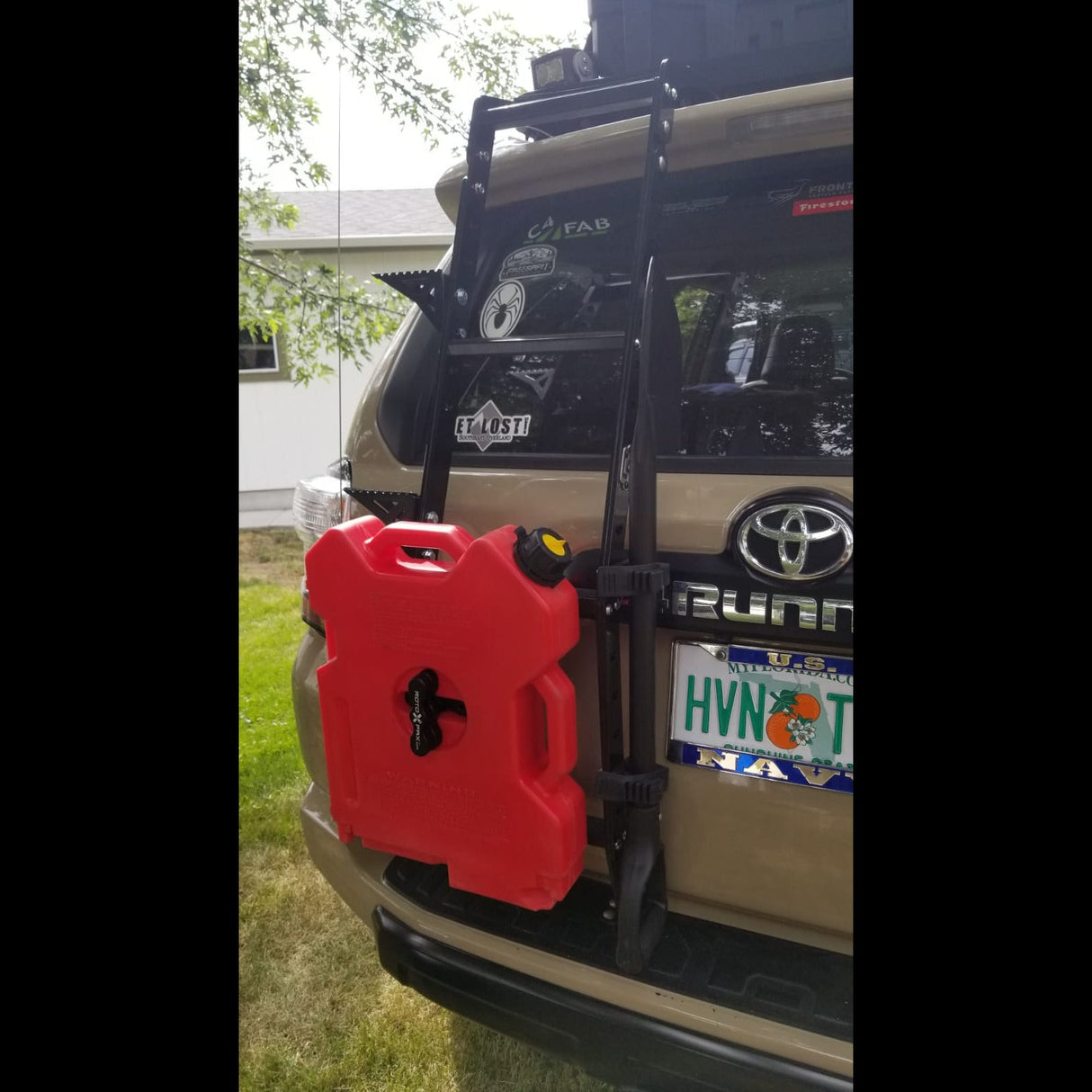 Summit Hatch Ladder Rotopax Mount Bracket / 5th Gen / 2010+ - Roam Overland Outfitters