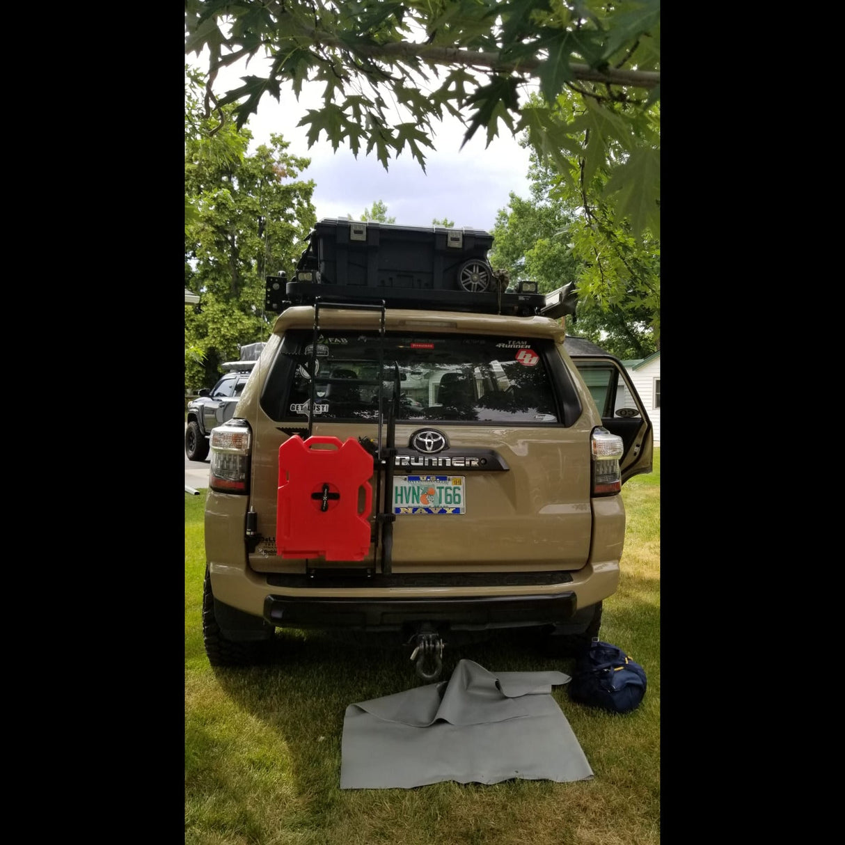 Summit Hatch Ladder Rotopax Mount Bracket / 5th Gen / 2010+ - Roam Overland Outfitters