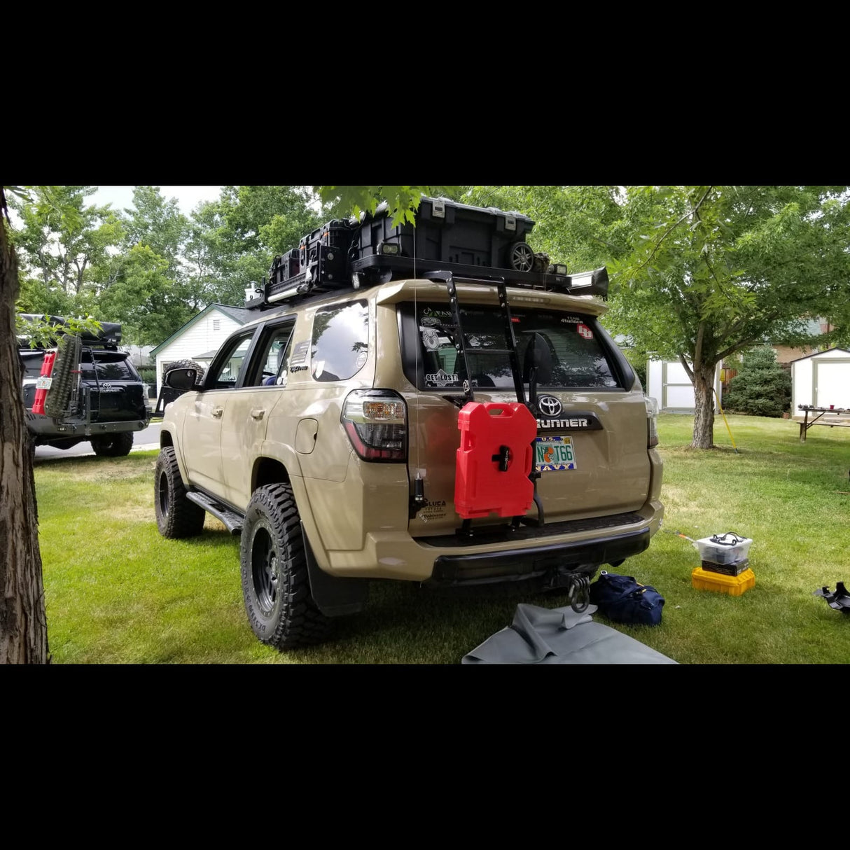 Summit Hatch Ladder Rotopax Mount Bracket / 5th Gen / 2010+ - Roam Overland Outfitters