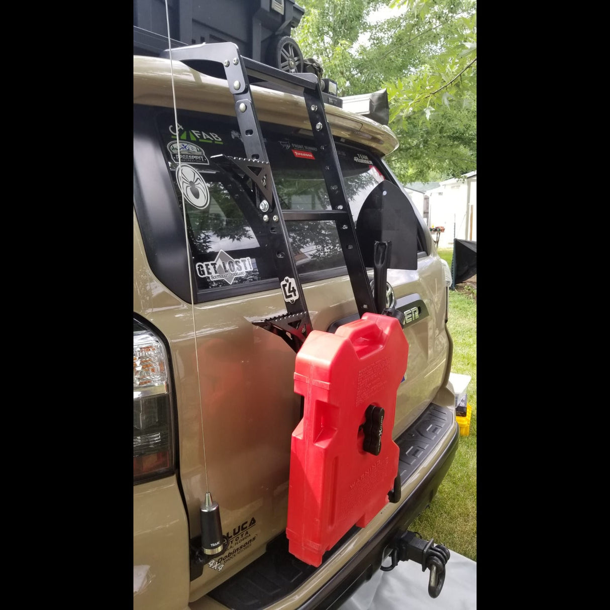 Summit Hatch Ladder Rotopax Mount Bracket / 5th Gen / 2010+ - Roam Overland Outfitters