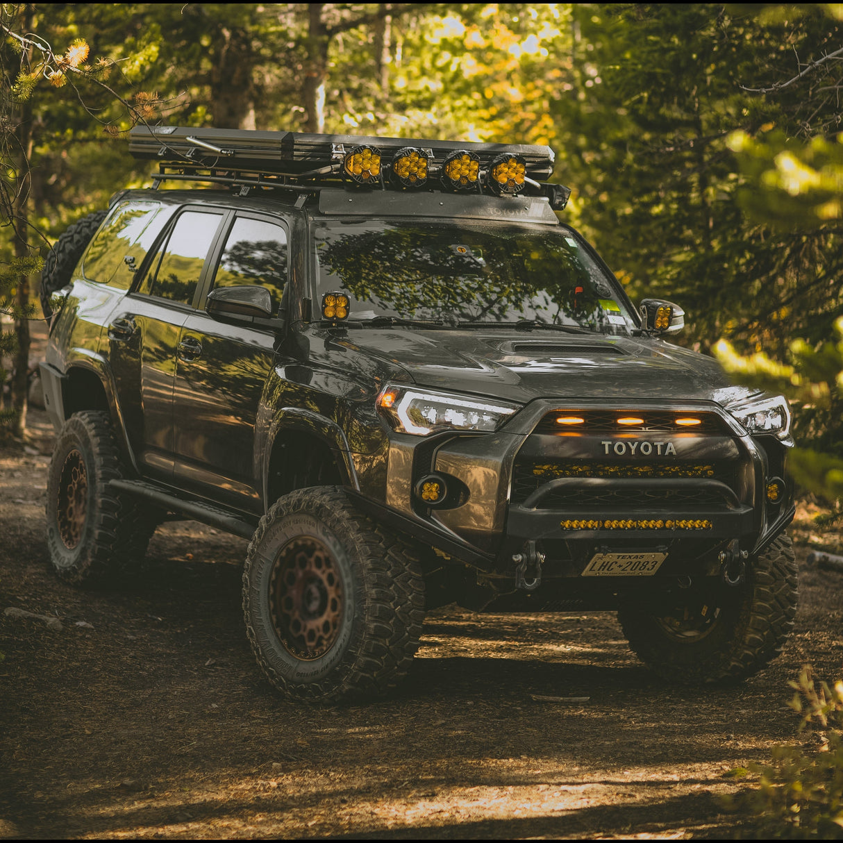 4Runner Lo Pro Winch Bumper / 5th Gen / 2014+ - Roam Overland Outfitters