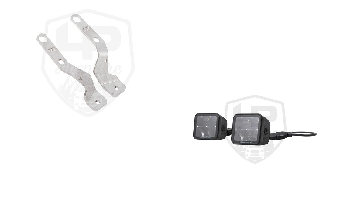 LP Aventure - Hood light brackets (Pair) - 2016-2018 Toyota RAV4 - Roam Overland Outfitters