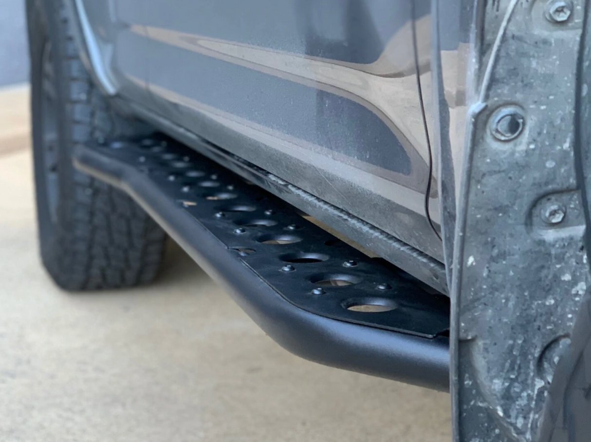 2010-2022 TOYOTA 4RUNNER STEP EDITION BOLT ON ROCK SLIDERS - Roam Overland Outfitters