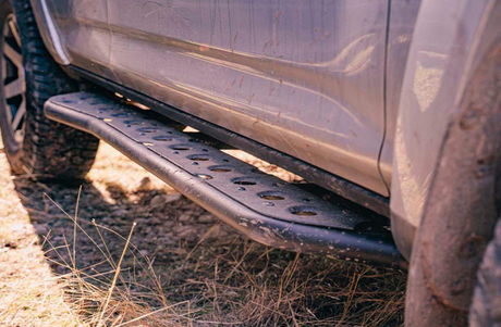 2005-2022 TOYOTA TACOMA STEP EDITION ROCK SLIDERS - Roam Overland Outfitters