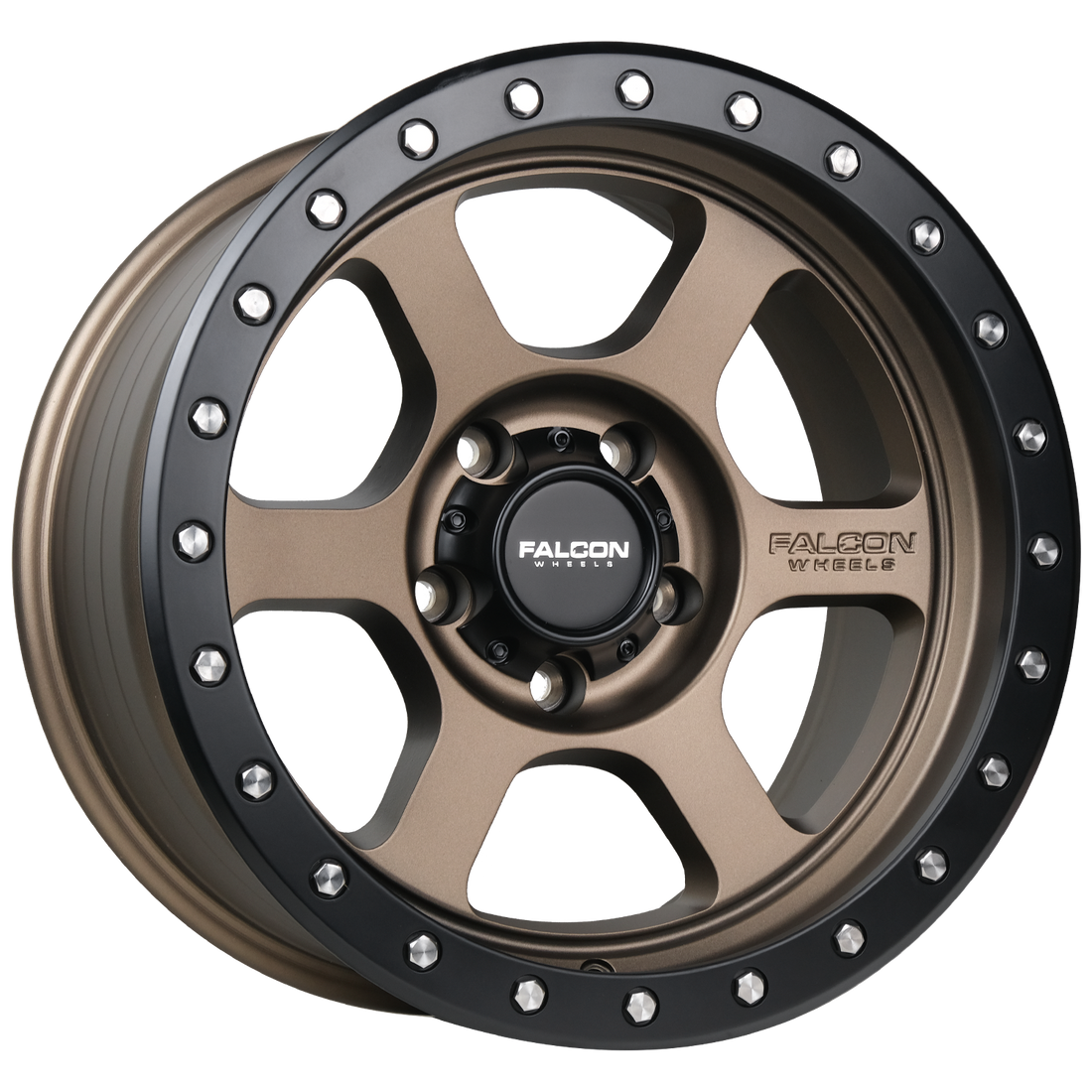 Falcon Wheels T1 17x9 in Matte Bronze - Roam Overland Outfitters