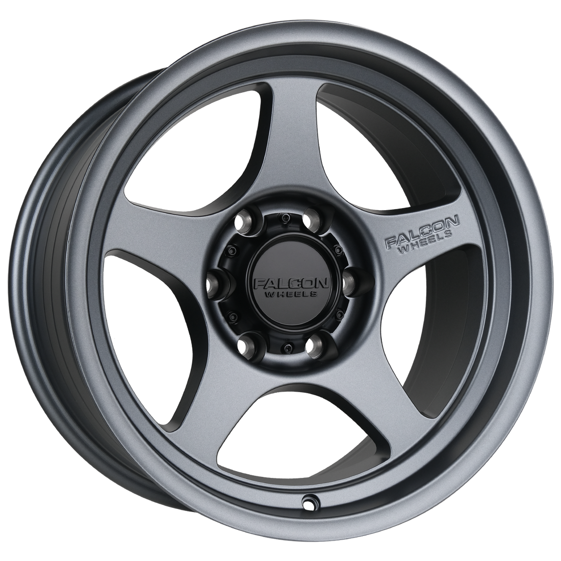 Falcon Wheels T2 17x9 in Matte Gunmetal - Roam Overland Outfitters